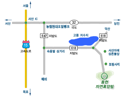 국립용현자연휴양림 이미지