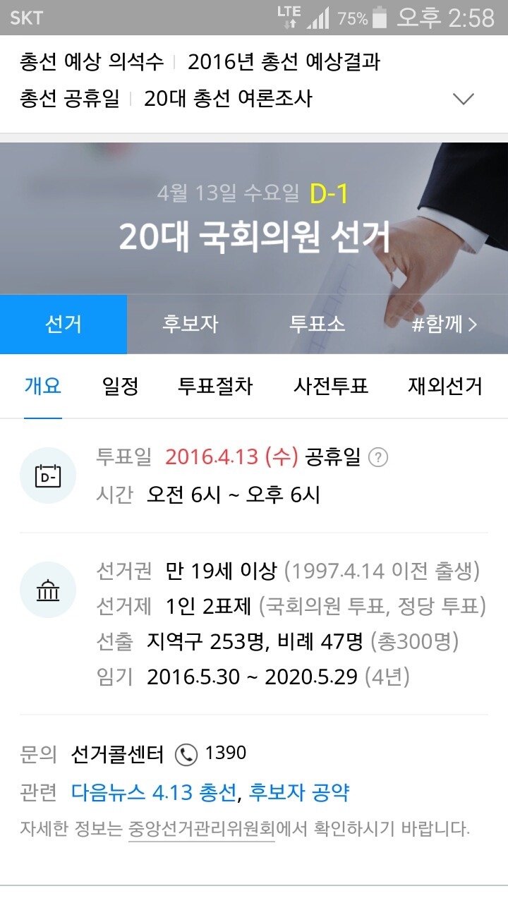 4/13 20~30대 여러분 투표합시다!!그리고 주변 사람들에게도 꼭 투표 독려를.. | 인스티즈