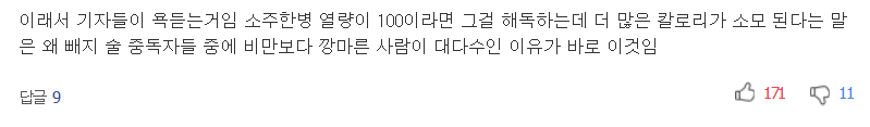 안주 안 먹으면 OK?..술만 마셔도 살찐다 | 인스티즈