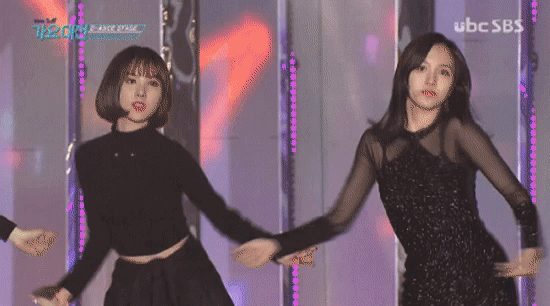 [가요대전] 같은 춤 다른 동작.gif | 인스티즈