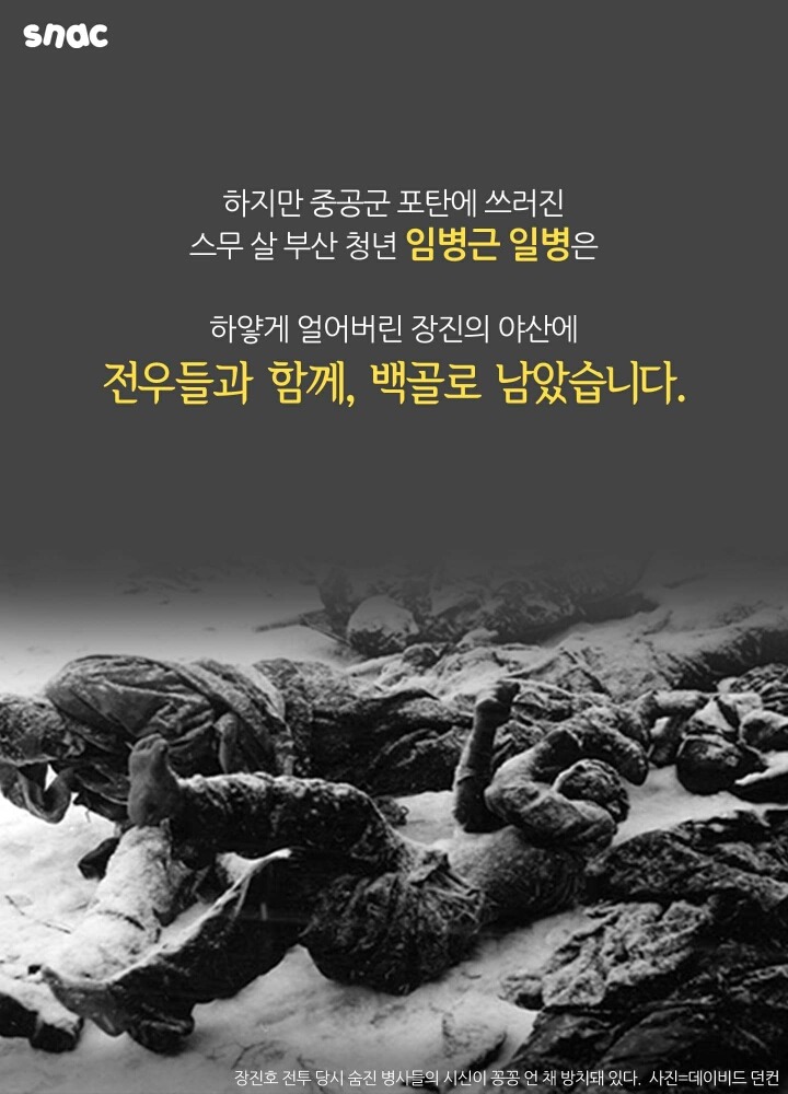 영하 45도 장진호에서 부산 집으로 오기까지 66년이 걸렸다 | 인스티즈