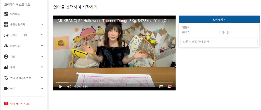 유튜브에서 만약 국내유튜버들인 이기능을 사용한다면 대박날 기능 (자막사용기능) | 인스티즈