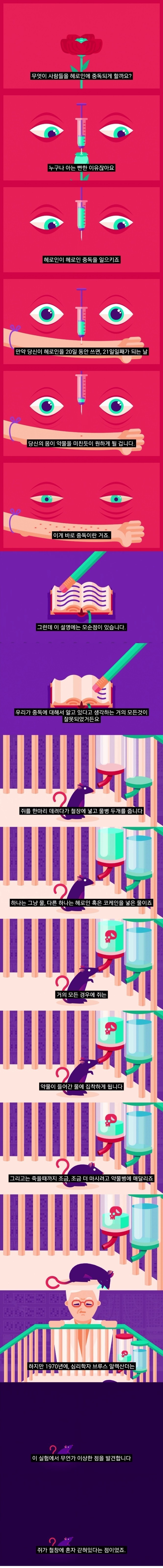 실험으로 밝힌 중독의 진짜 이유 | 인스티즈