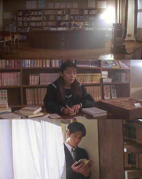 영화 러브레터(Love Letter,1995) 속 후지이 이츠키 | 인스티즈