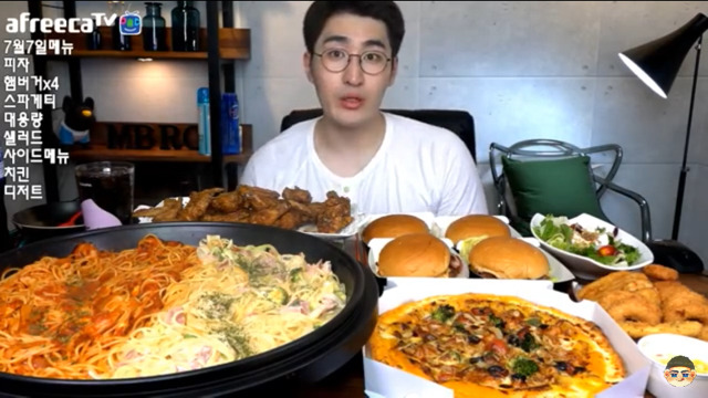 초딩 입맛이라는 먹방 bj의 메뉴 선정.jpg | 인스티즈