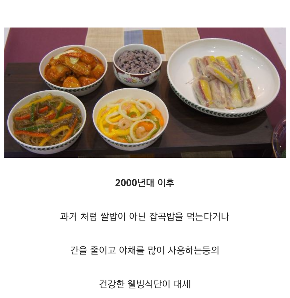 시대별 한국인의 밥상 | 인스티즈