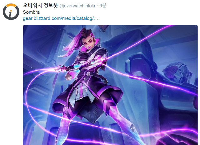 [오버워치] 새로 나온 솜브라 이미지.jpg | 인스티즈