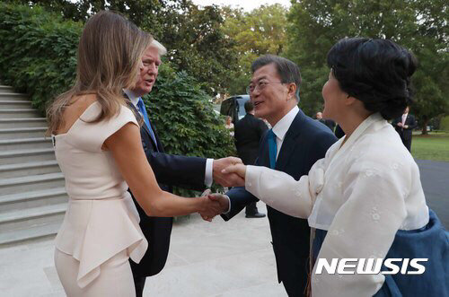 문재인대통령 백악관 방문 스케치.jpg | 인스티즈