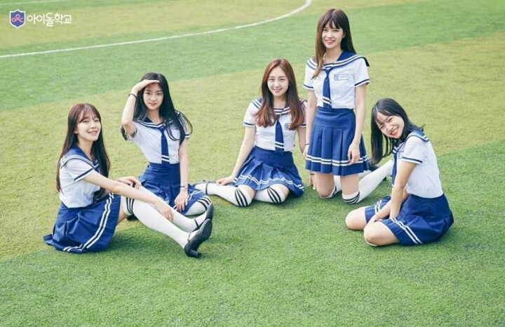 아이돌학교 단체사진 총모음.jpg | 인스티즈