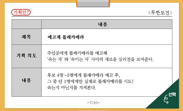 제2의 토토가? 무한도전 2015 최고의 기획안!! 투표 ㄱㄱ | 인스티즈