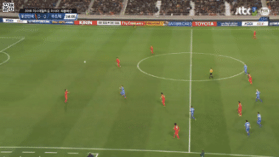 [축구] 오늘도 한건하는 김기희.gif | 인스티즈