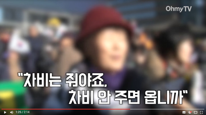 행진하랴 일당세랴 정신없는 박사모 | 인스티즈