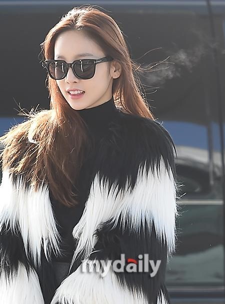 오늘자 구하라 공항.jpg | 인스티즈