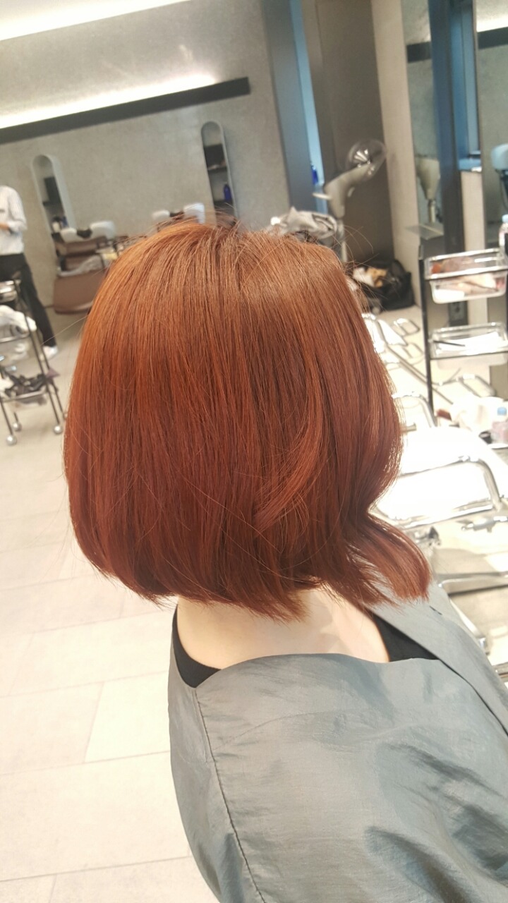 염색커트 이미지