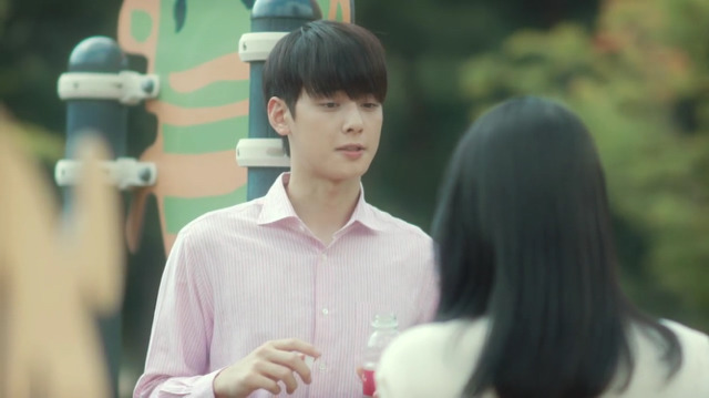 [마이로맨틱썸레시피] 모쏠 여주가 차은우 입간판과 사랑에 빠지는 웹드 3화 | 인스티즈