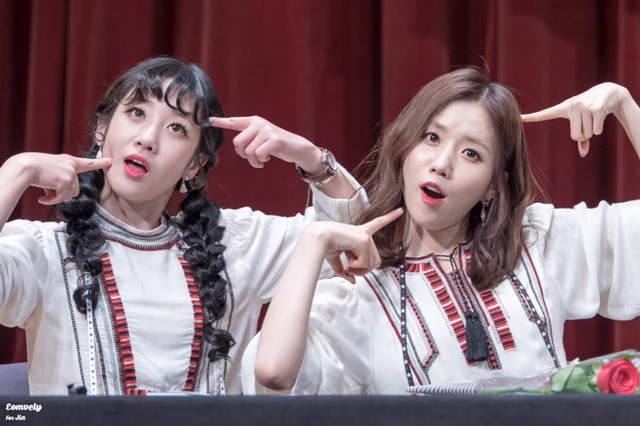 [러블리즈] 더블 1955버거 먹고 와서 명은이 | 인스티즈