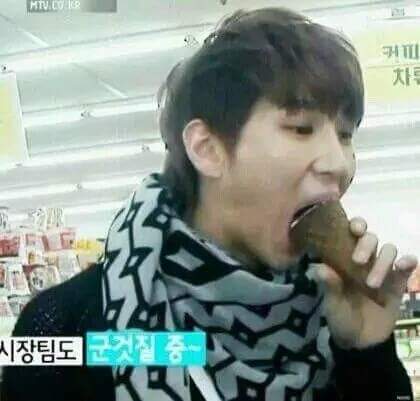 먹을때 한결같은 아이돌..................jpg | 인스티즈