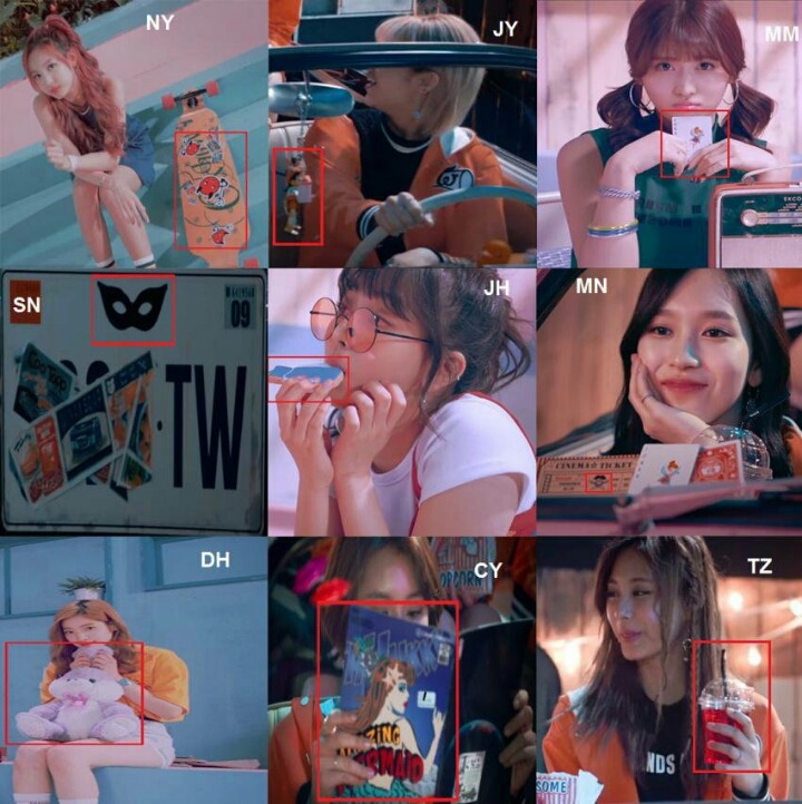 트와이스 TT 일본뮤비에 들어간 코스프레 디테일 | 인스티즈
