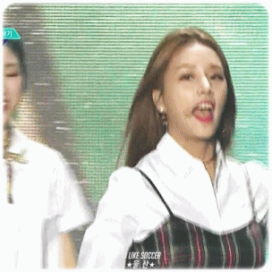 [데이터주의] 160930 뮤뱅 라붐 - 상상더하기 & 푱푱.gif | 인스티즈