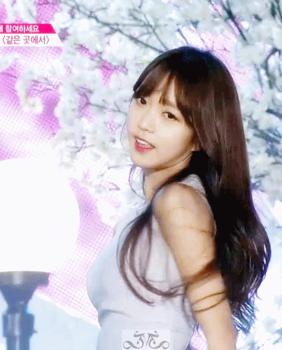 [프로듀스101] 같은곳에서 김소희움짤(걸리쉬그자체) | 인스티즈
