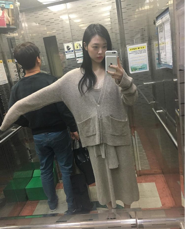 오늘자 설리 인스타그램 | 인스티즈
