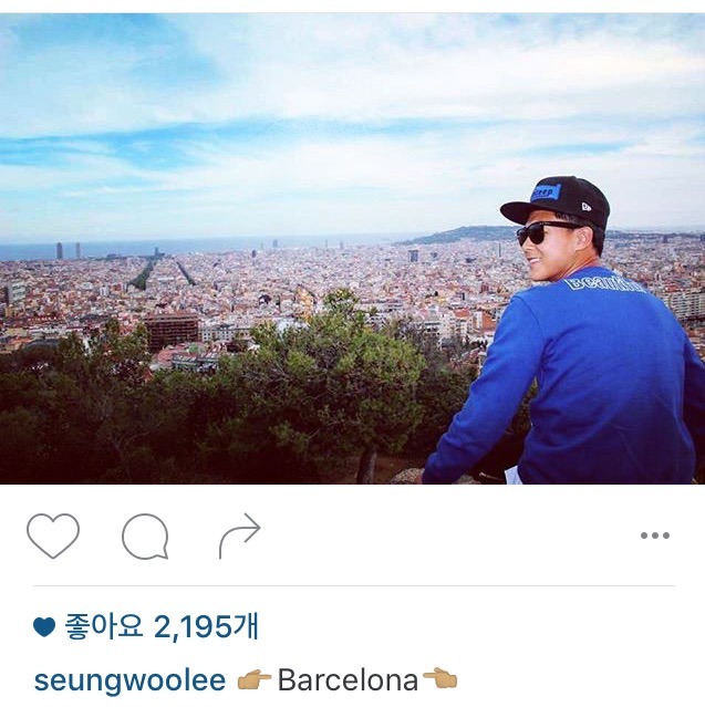 이승우 인스타 | 인스티즈