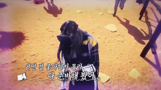 VR 체험하는 EXID 멤버들.gif | 인스티즈