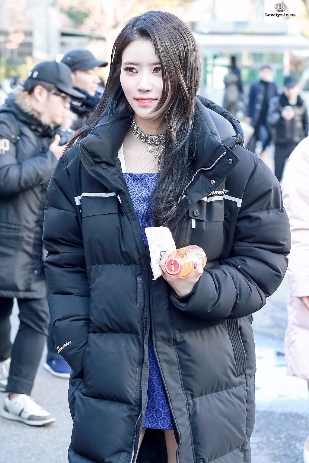 [러블리즈] 피자 먹고 온 사이에 좋은 소식을 들어서 미주 | 인스티즈