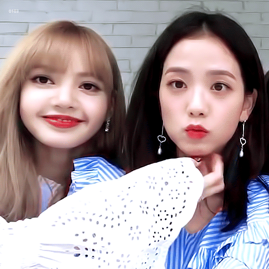 귀여운 블랙핑크 지수.gif | 인스티즈