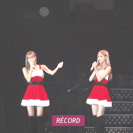 산타옷 입은 블랙핑크.jpgif | 인스티즈