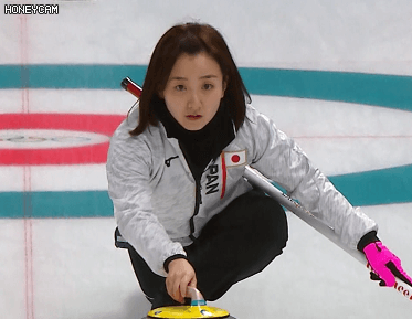 박보영 닮은 일본 컬링녀...후지사와...gif | 인스티즈