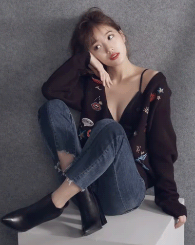 수지 무보정.gif | 인스티즈