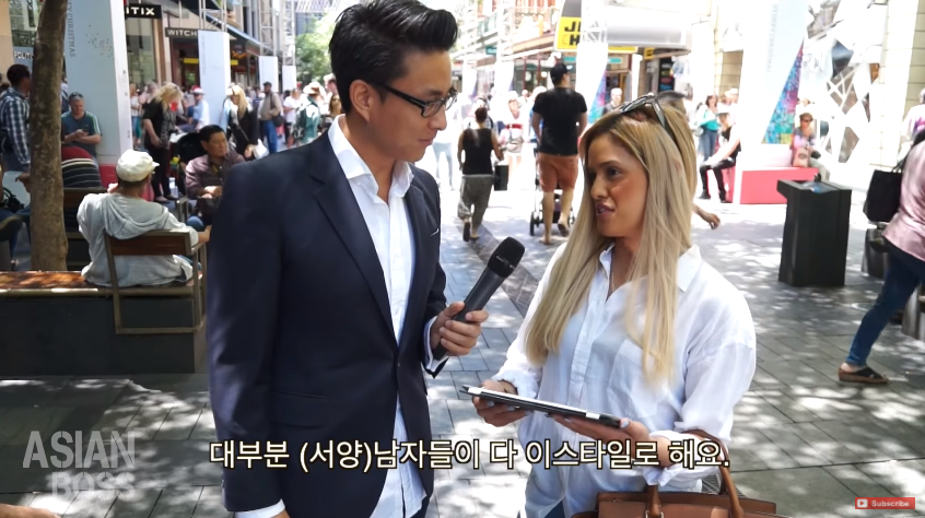 서양인이 투표하는 남자 앞머리 vs 올린 머리 | 인스티즈
