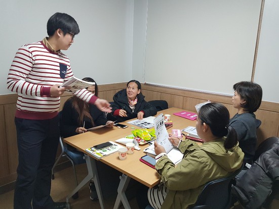 한국어 정규반 1다계, 3단계