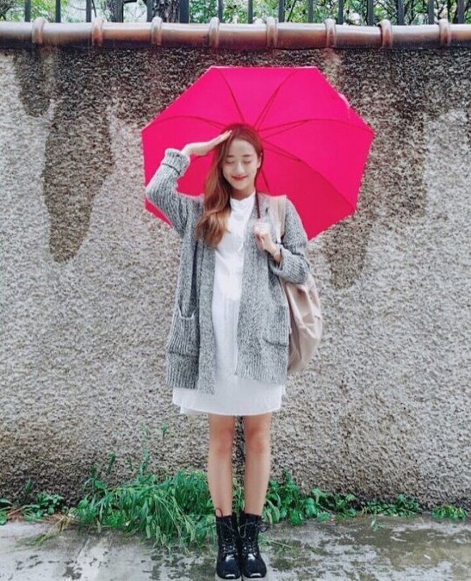 여친룩의 정석 에이프릴 나은 | 인스티즈