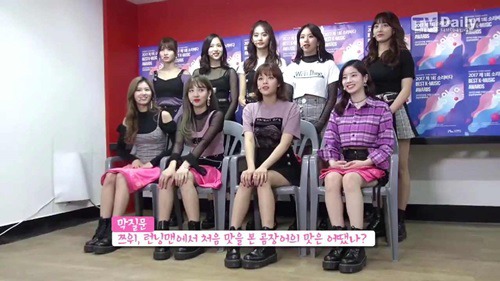 아무말 인터뷰 트와이스 편. jpgif | 인스티즈