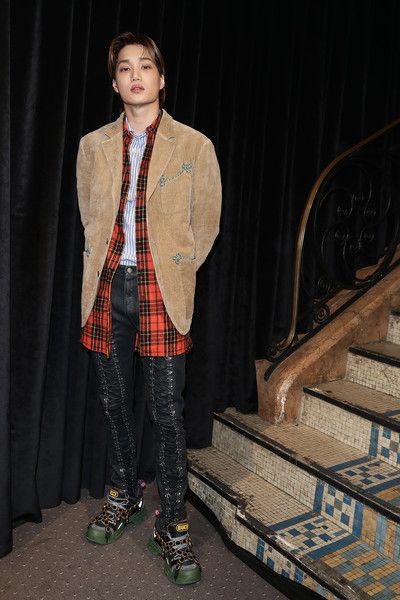 오늘자 PFW 구찌 패션 쇼 카이 &amp; 자레드 레토 &amp; 사카구치 켄타로.jpg | 인스티즈