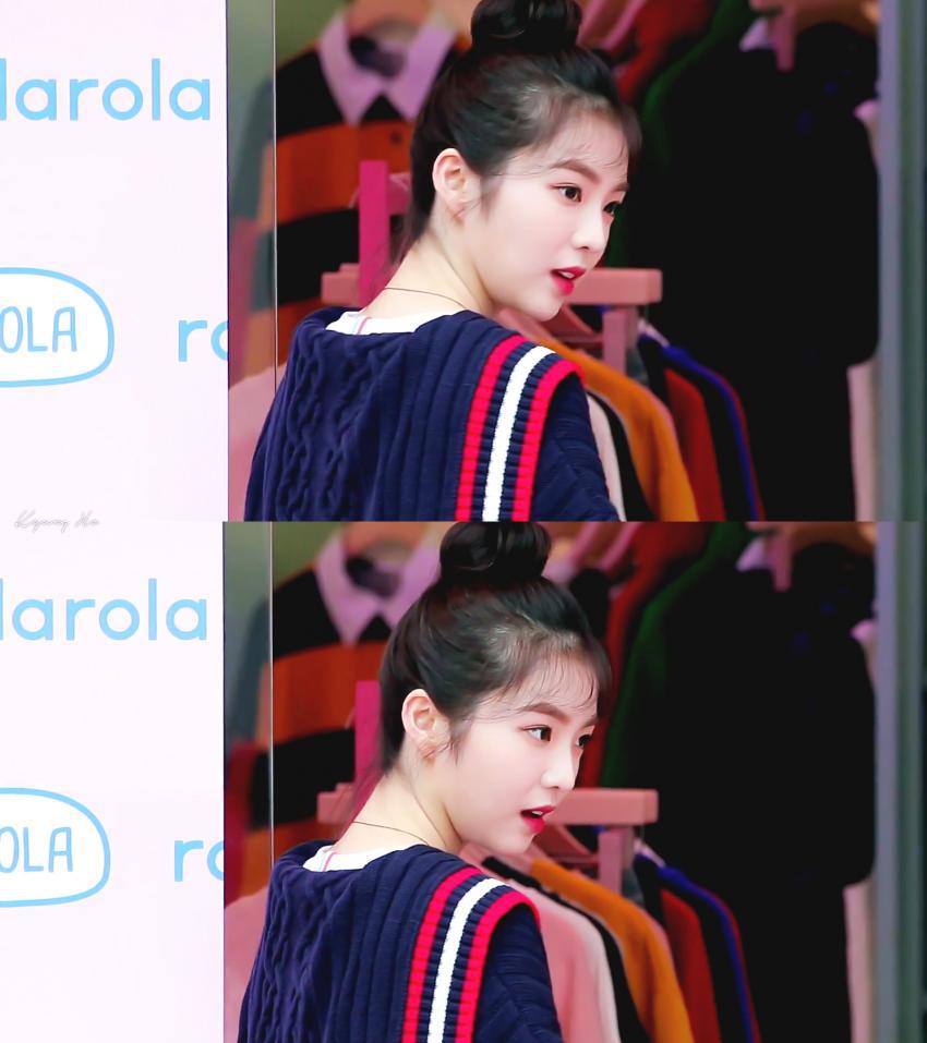 쫌많이 귀여웠던 똥머리 아이린.jpg | 인스티즈