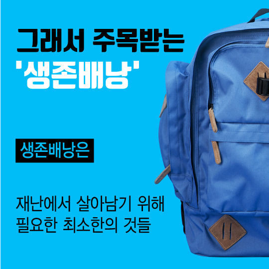 재난에서 살아남기 위한 생존가방 물품 | 인스티즈