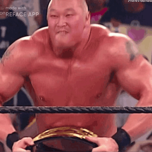 강호동과 브록레스너가 뒤바뀐 세계.gif | 인스티즈