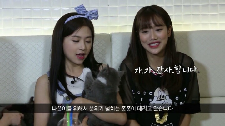귀여운 에이프릴 나은 | 인스티즈