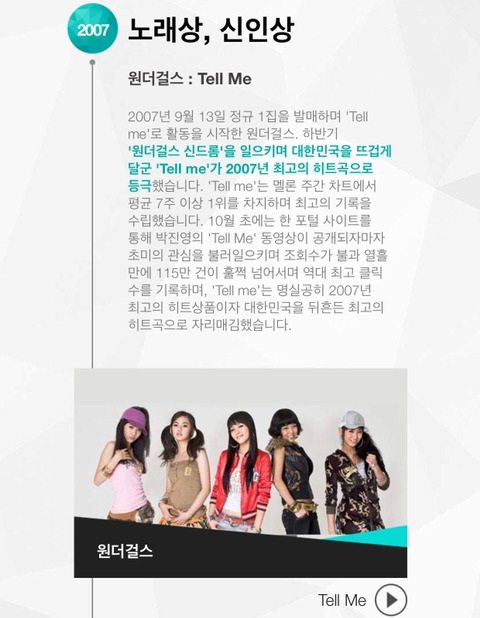멜론뮤직어워드 2005~2008(온라인 시상식) 2009~2013(오프라인) 역대수상자들 | 인스티즈