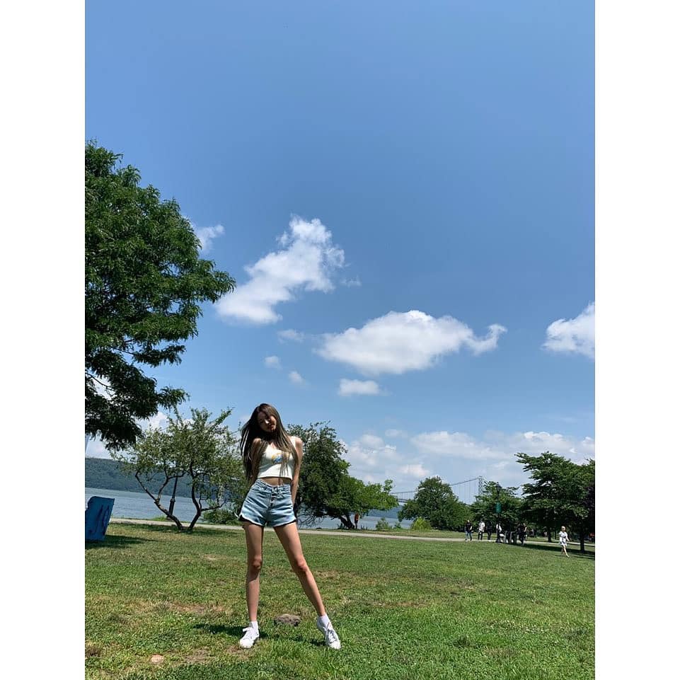 뉴욕 관광을 즐기는 아이즈원 (장원영, 안유진, 강혜원) | 인스티즈