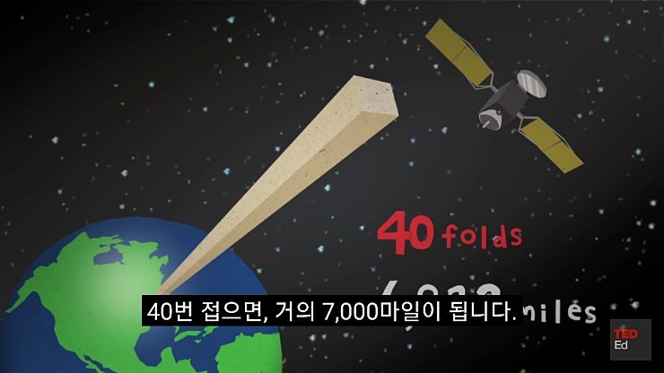 종이를 45번 접으면 달에도 닿는다.jpg | 인스티즈